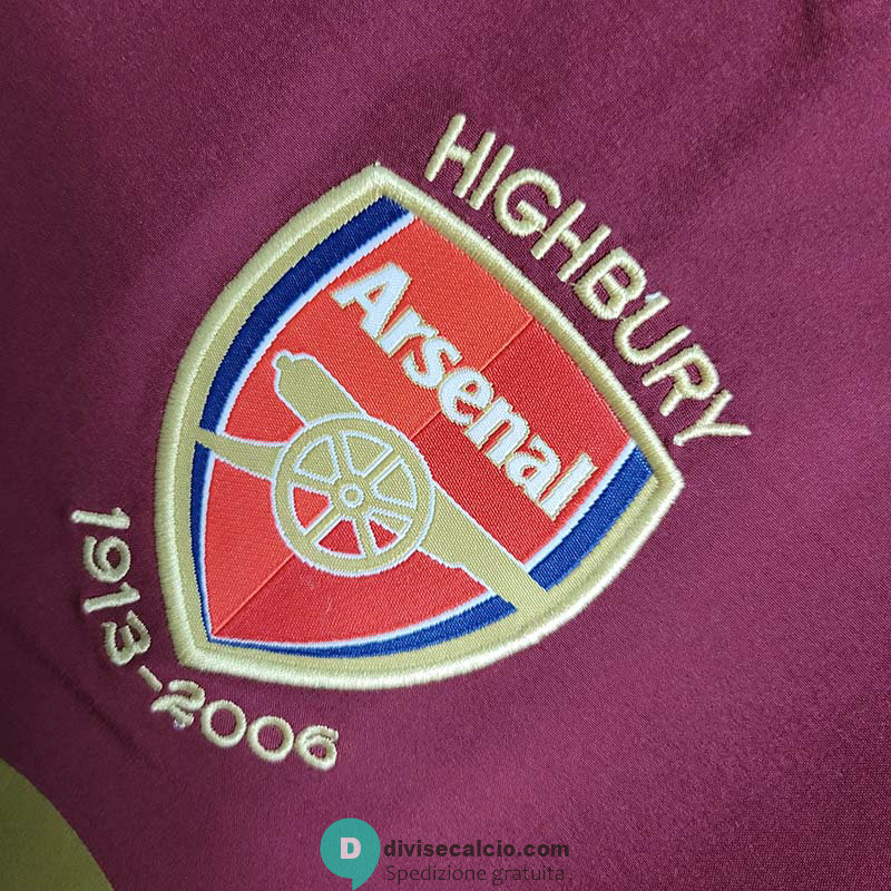 Maglia Arsenal Retro Gara Home 2005/2006