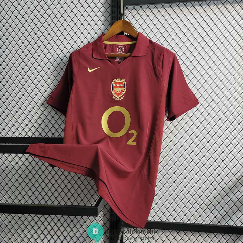 Maglia Arsenal Retro Gara Home 2005/2006