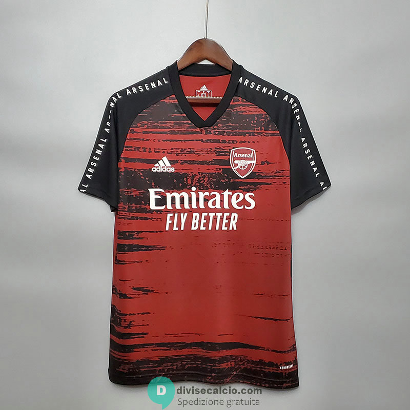 Maglia Arsenal Training Red 2020/2021