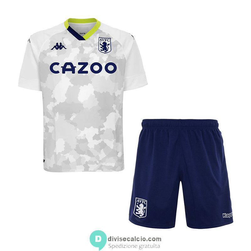 Maglia Aston Villa Bambino Gara Third 2020/2021