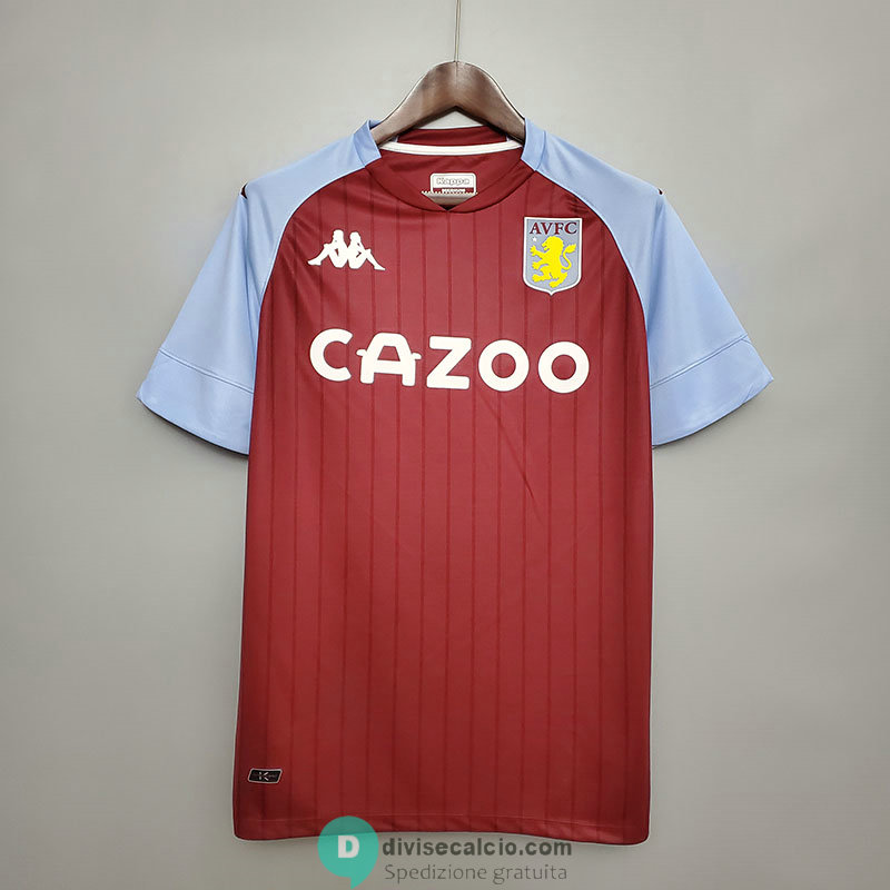 Maglia Aston Villa Gara Home 2020/2021