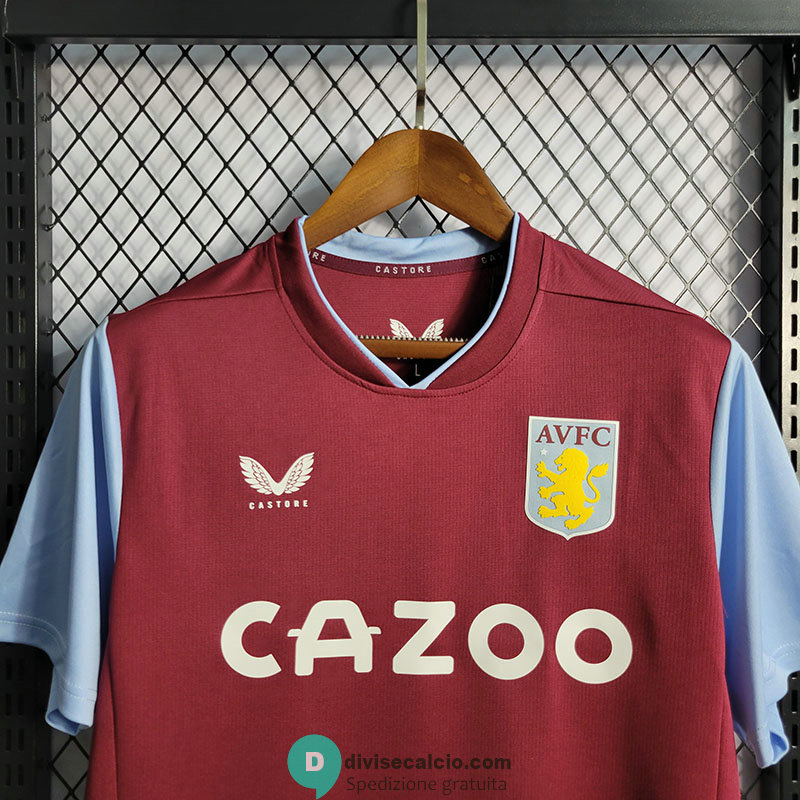 Maglia Aston Villa Gara Home 2022/2023