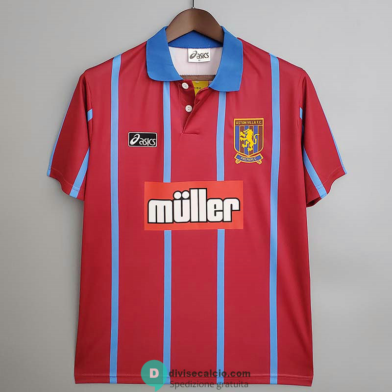 Maglia Aston Villa Retro Gara Home 1993/1995