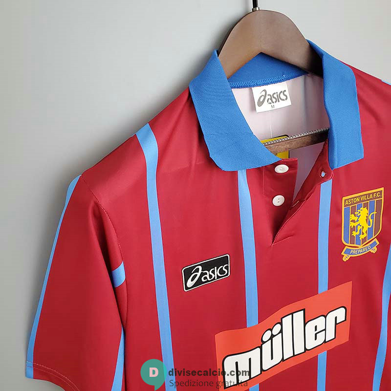 Maglia Aston Villa Retro Gara Home 1993/1995