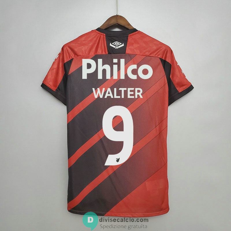 Maglia Athletico Paranaense Gara Home 2020/2021 All Sponsors