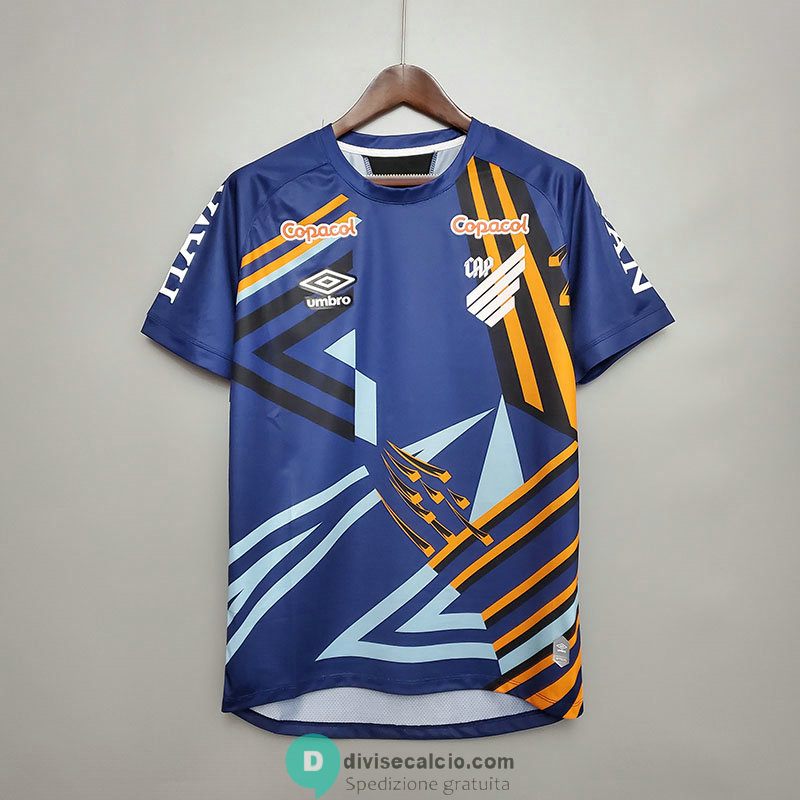 Maglia Athletico Paranaense Portiere Blue 2020/2021