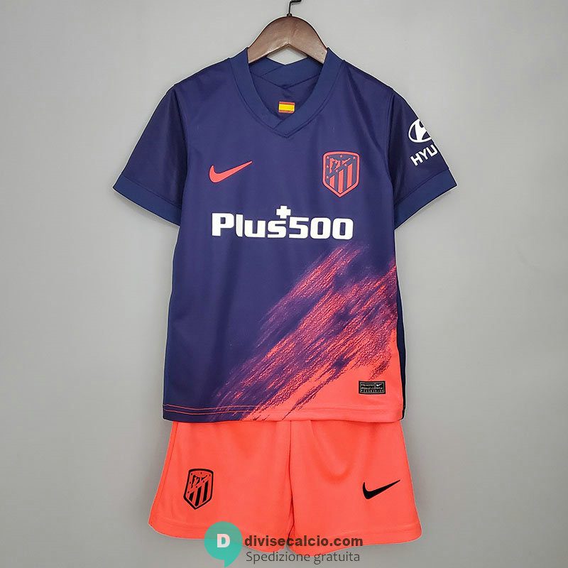 Maglia Atletico De Madrid Bambino Gara Away 2021/2022