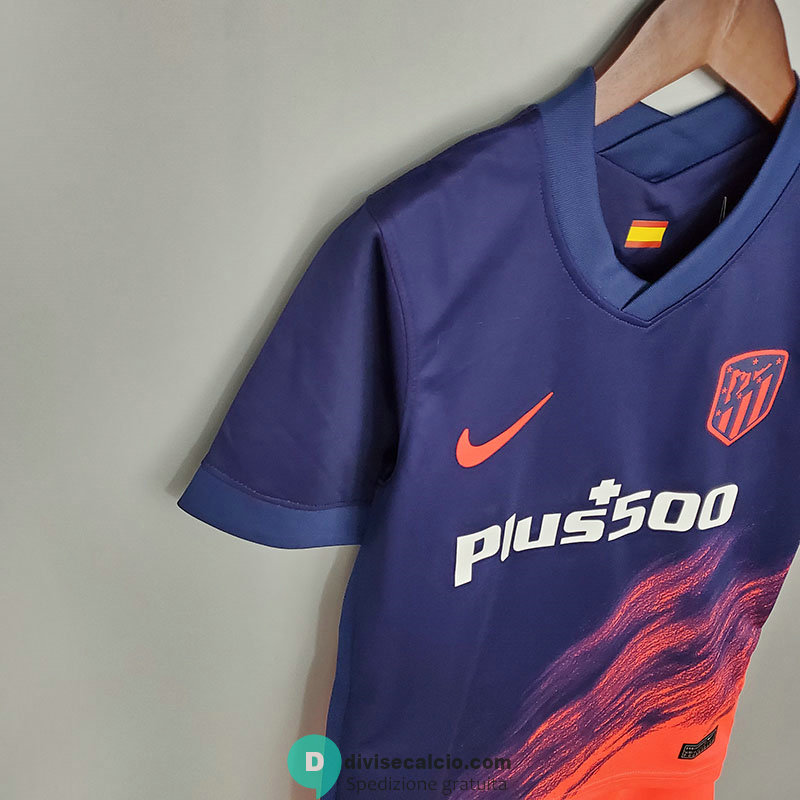 Maglia Atletico De Madrid Bambino Gara Away 2021/2022