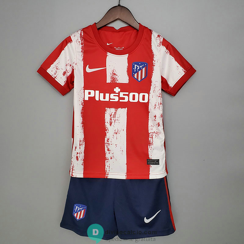 Maglia Atletico De Madrid Bambino Gara Home 2021/2022