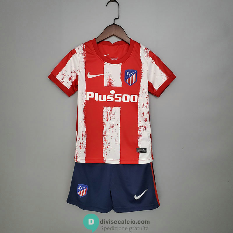 Maglia Atletico De Madrid Bambino Gara Home 2021/2022