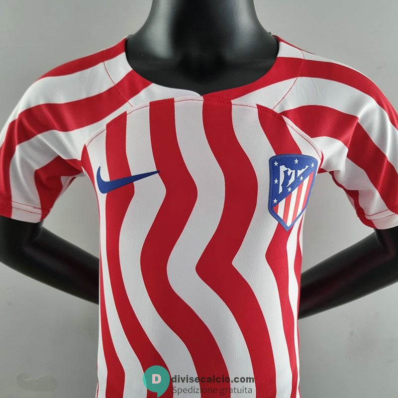 Maglia Atletico De Madrid Bambino Gara Home 2022/2023