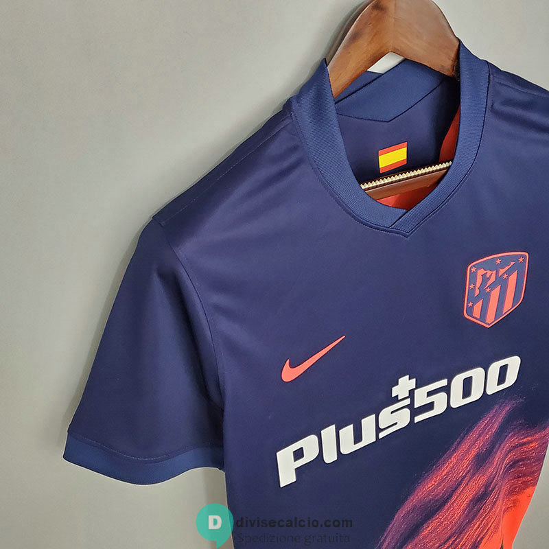 Maglia Atletico De Madrid Gara Away 2021/2022