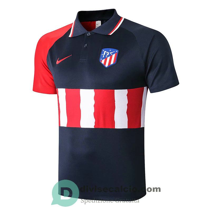 Maglia Atletico De Madrid Polo Navy 2020/2021