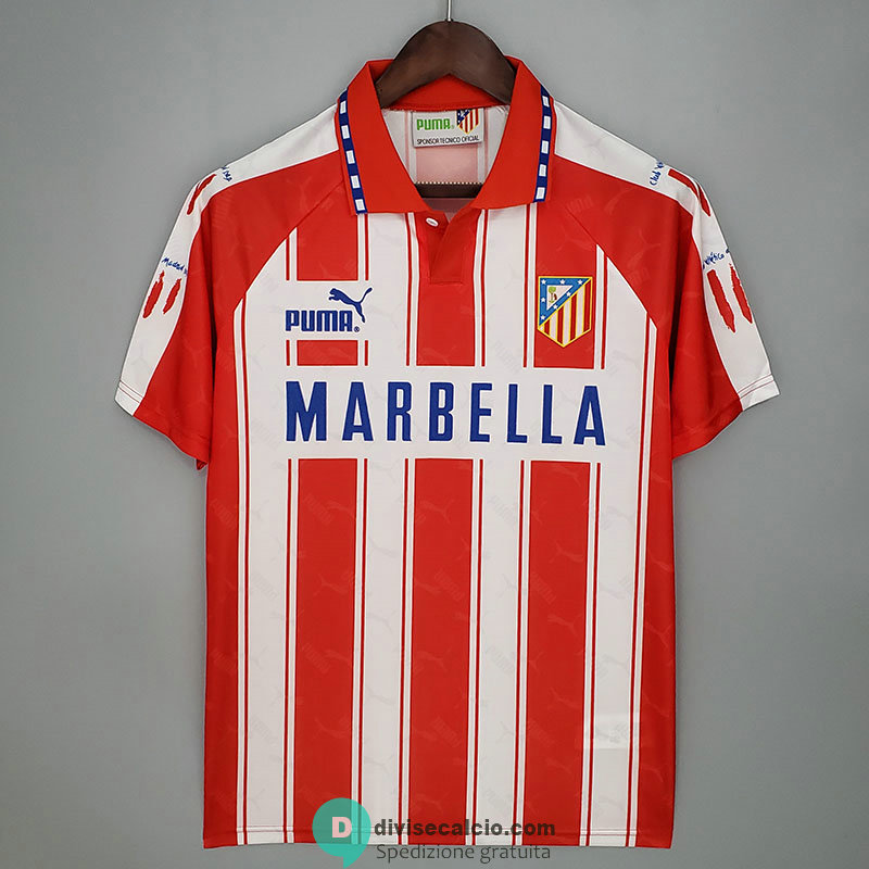 Maglia Atletico De Madrid Retro Gara Home 1994/1995