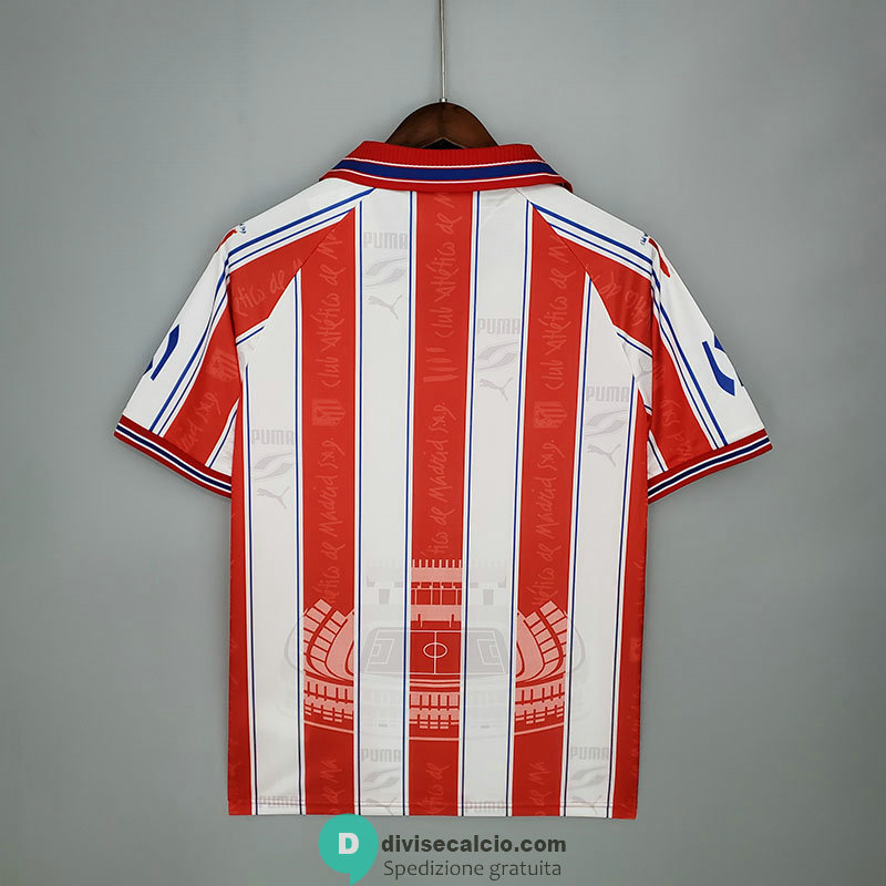 Maglia Atletico De Madrid Retro Gara Home 1996/1997