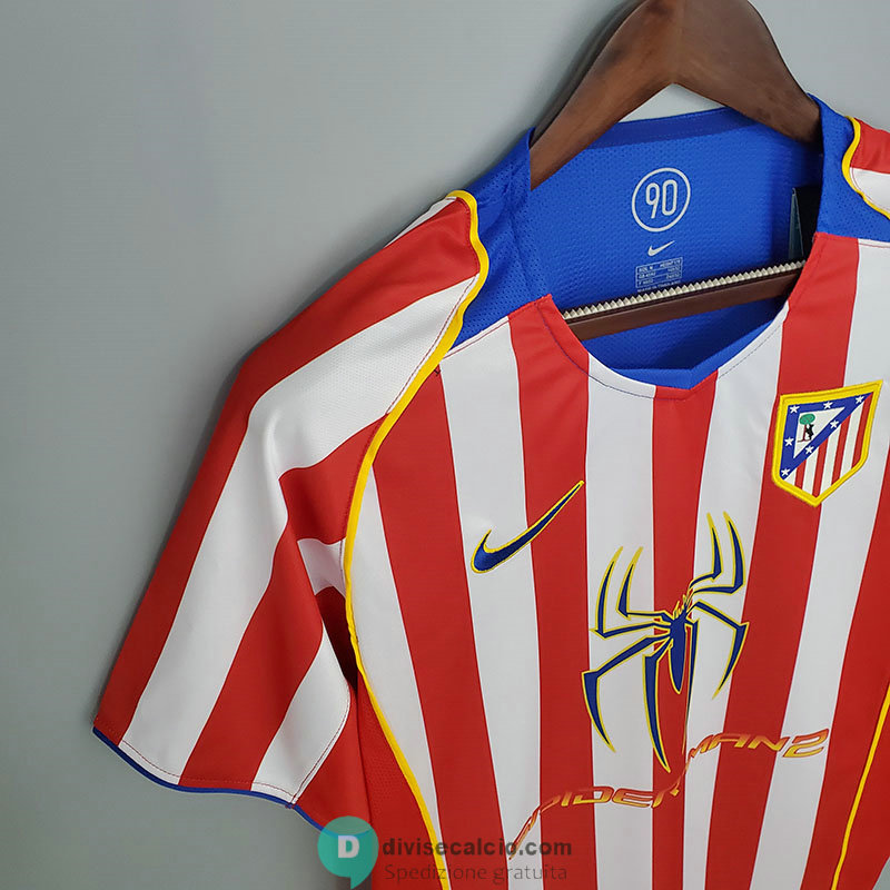 Maglia Atletico De Madrid Retro Gara Home 2004/2005