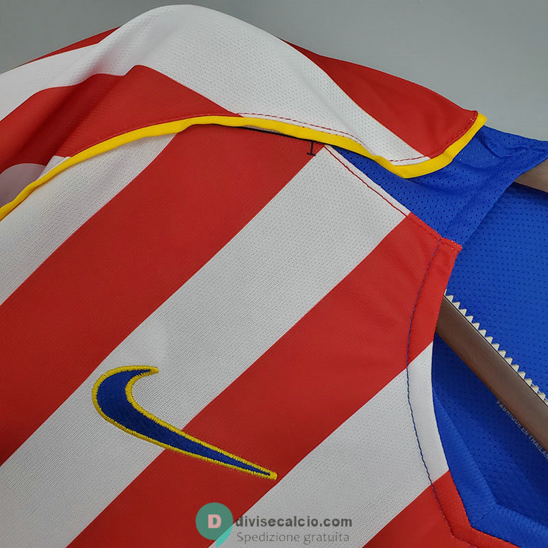 Maglia Atletico De Madrid Retro Gara Home 2004/2005