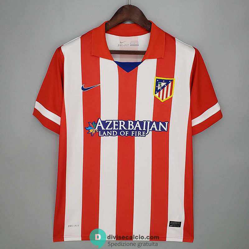 Maglia Atletico De Madrid Retro Gara Home 2013/2014