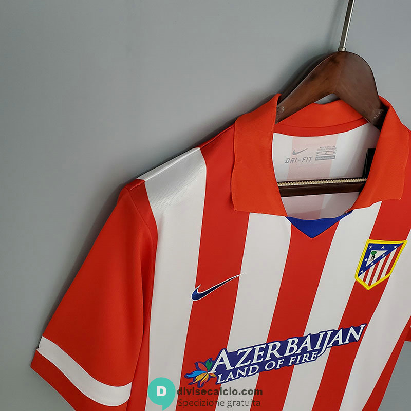 Maglia Atletico De Madrid Retro Gara Home 2013/2014