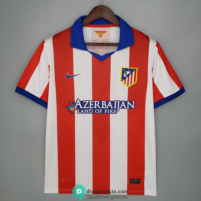 Maglia Atletico De Madrid Retro Gara Home 2014/2015