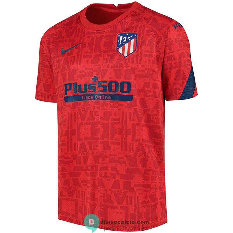 Maglia Atletico De Madrid Training Red 2020/2021