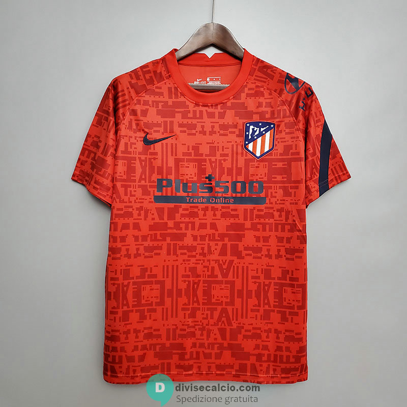 Maglia Atletico De Madrid Training Red 2020/2021