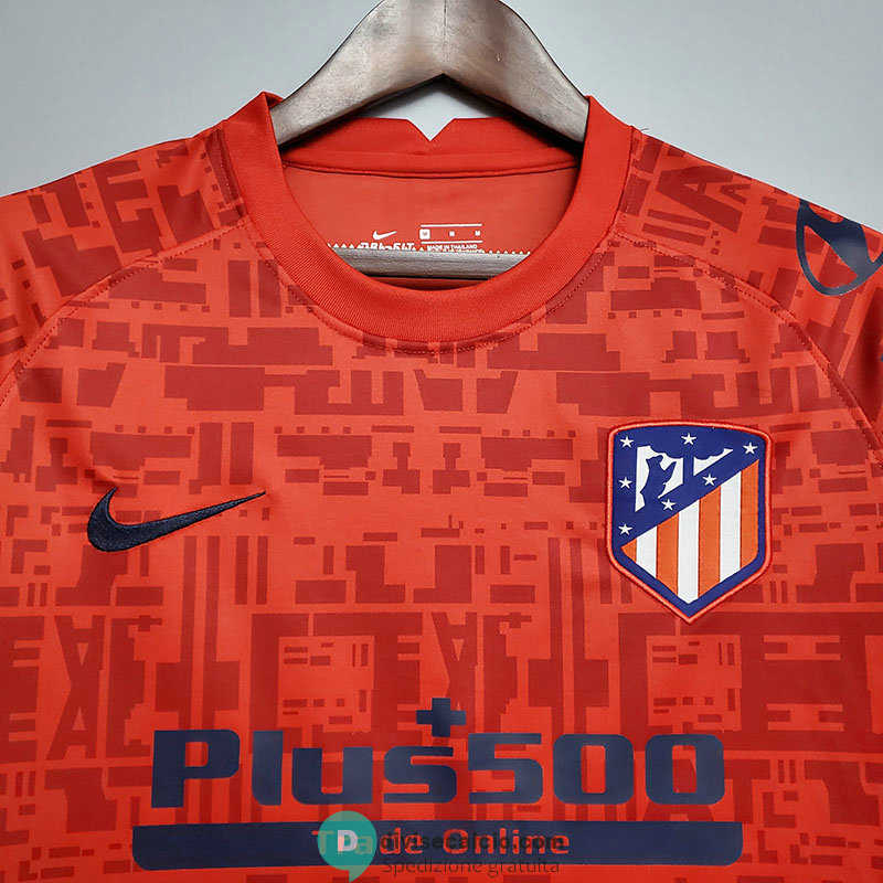 Maglia Atletico De Madrid Training Red 2020/2021