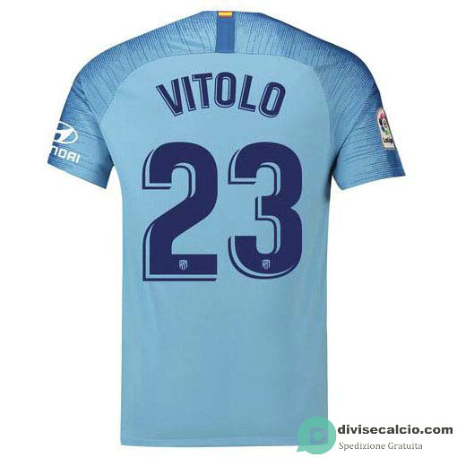 Maglia Atletico de Madrid Gara Away 23#VITOLO 2018-2019