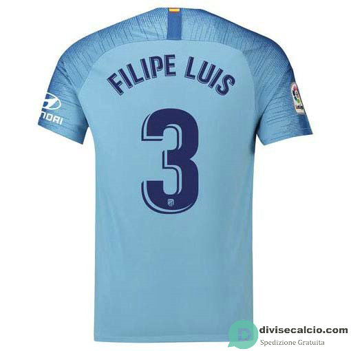 Maglia Atletico de Madrid Gara Away 3#FILIPE LUIS 2018-2019