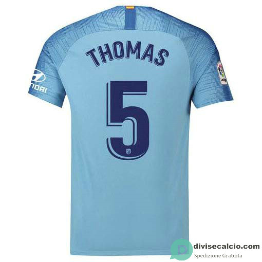 Maglia Atletico de Madrid Gara Away 5#THOMAS 2018-2019