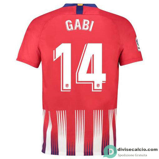 Maglia Atletico de Madrid Gara Home 14#GABI 2018-2019