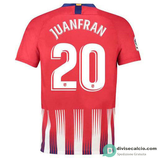 Maglia Atletico de Madrid Gara Home 20#JUANFRAN 2018-2019