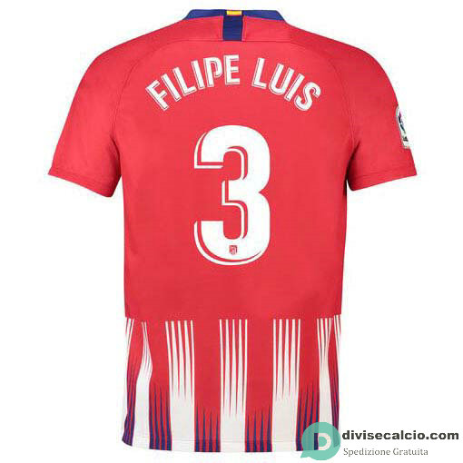 Maglia Atletico de Madrid Gara Home 3#FILIPE LUIS 2018-2019