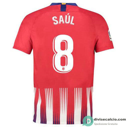 Maglia Atletico de Madrid Gara Home 8#SAUL 2018-2019