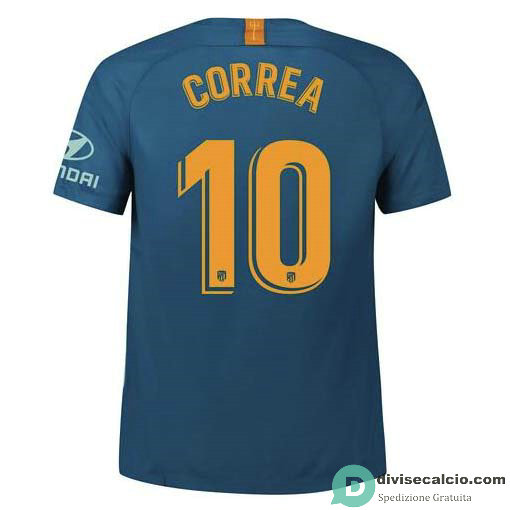 Maglia Atletico de Madrid Gara Third 10#CORREA 2018-2019