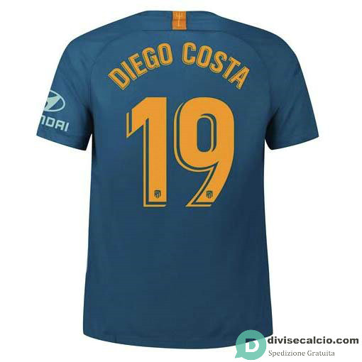 Maglia Atletico de Madrid Gara Third 19#DIEGO COSTA 2018-2019