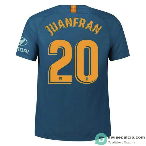 Maglia Atletico de Madrid Gara Third 20#JUANFRAN 2018-2019