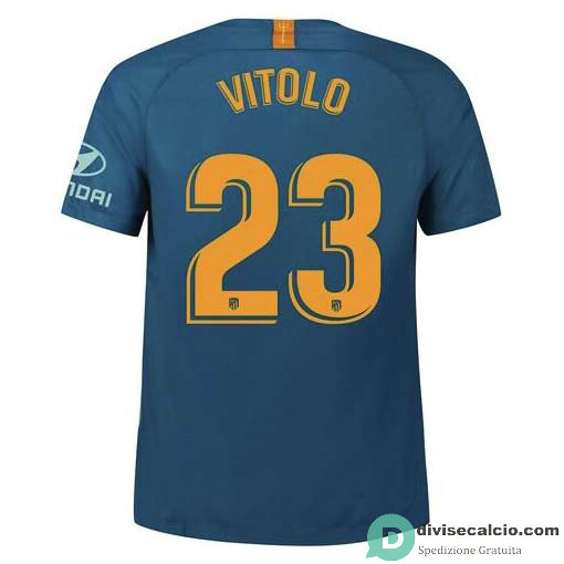 Maglia Atletico de Madrid Gara Third 23#VITOLO 2018-2019