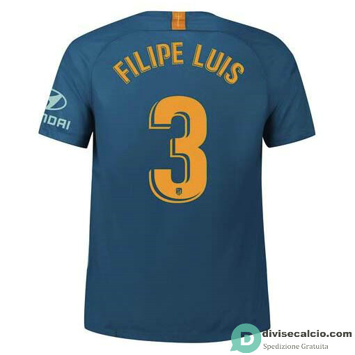 Maglia Atletico de Madrid Gara Third 3#FILIPE LUIS 2018-2019