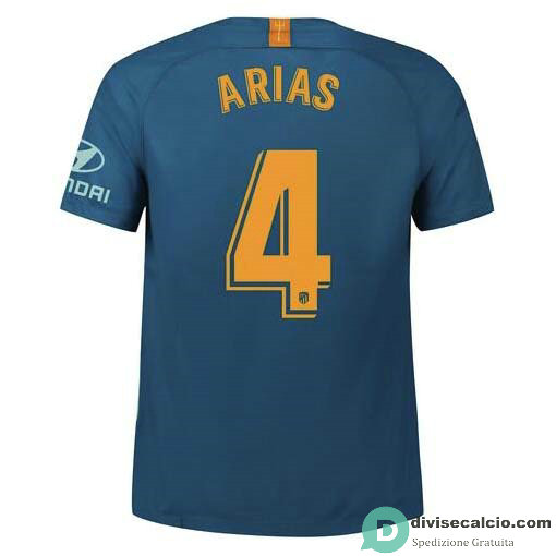 Maglia Atletico de Madrid Gara Third 4#ARIAS 2018-2019