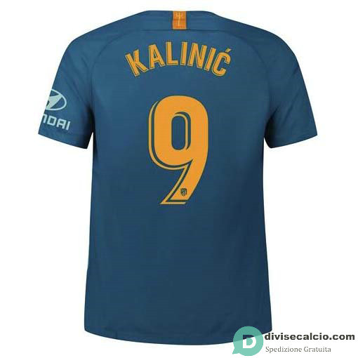 Maglia Atletico de Madrid Gara Third 9#KALINIC 2018-2019