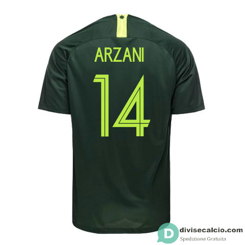 Maglia Australia Gara Away 14#ARZANI 2018