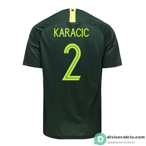 Maglia Australia Gara Away 2#KARACIC 2018