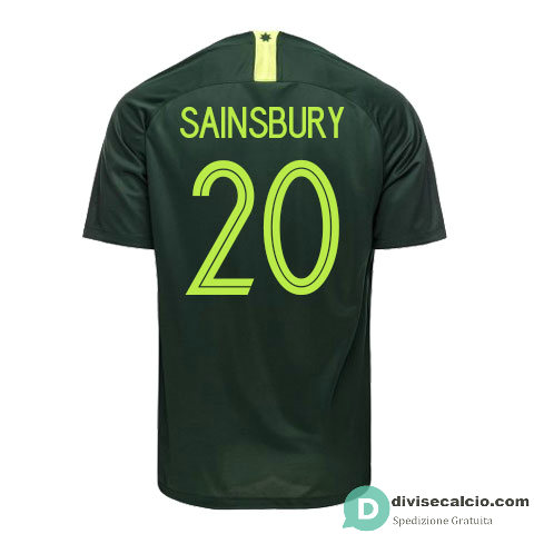 Maglia Australia Gara Away 20#SAINSBURY 2018