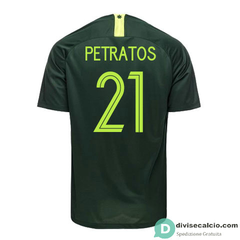 Maglia Australia Gara Away 21#PETRATOS 2018