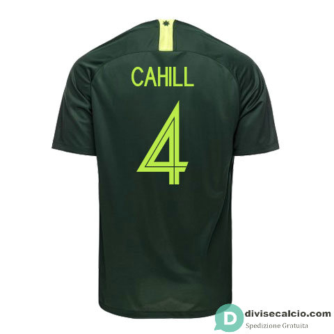 Maglia Australia Gara Away 4#CAHILL 2018
