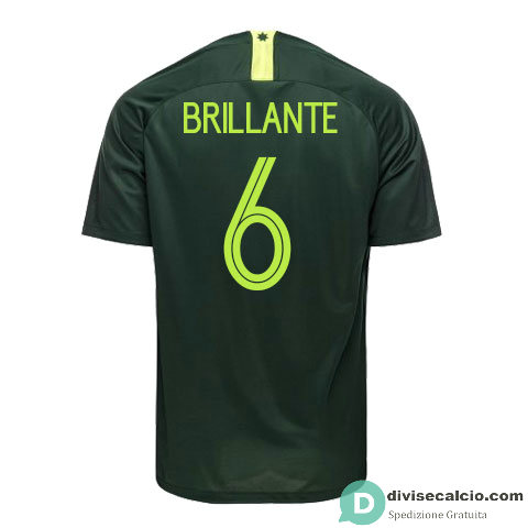 Maglia Australia Gara Away 6#BRILLANTE 2018