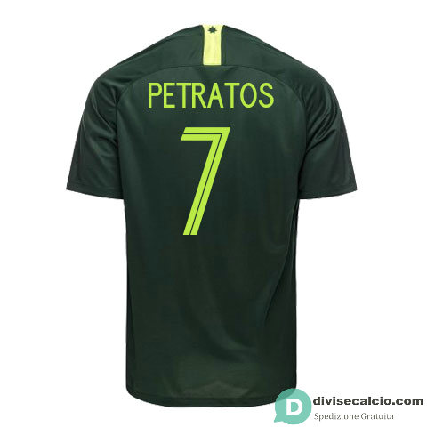 Maglia Australia Gara Away 7#PETRATOS 2018