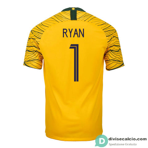 Maglia Australia Gara Home 1#RYAN 2018