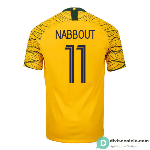 Maglia Australia Gara Home 11#NABBOUT 2018